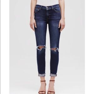 New L’Agence High Rise Slim Straight Denim Jeans